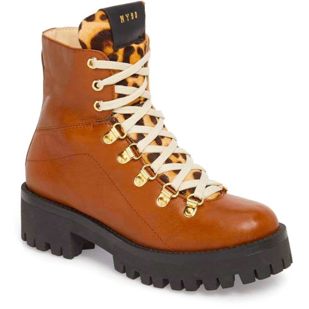 STEVE MADDEN BOOTS - Cognac, Sz 8